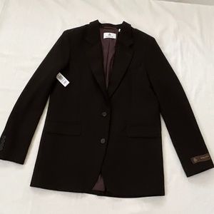 NWT ARITZIA Babaton New Agency Millie Blazer Brown Black XS